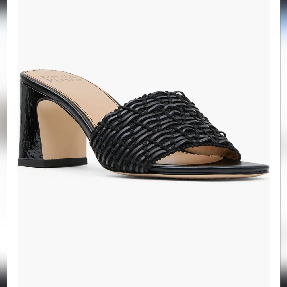Donald J. Pliner Danilach Woven Mule (Womens) in Black Sz 9 NWT